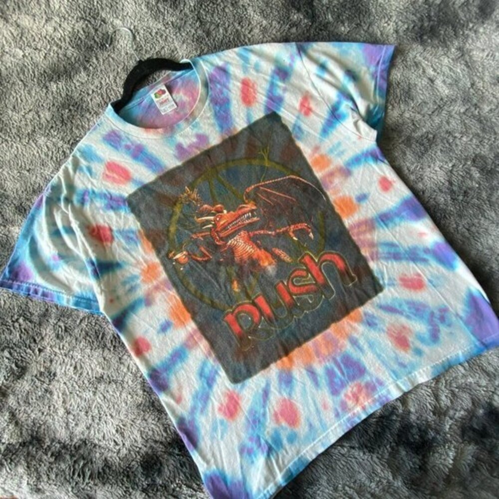 Rush 30th Anniversary Tie Dye Tour Tee